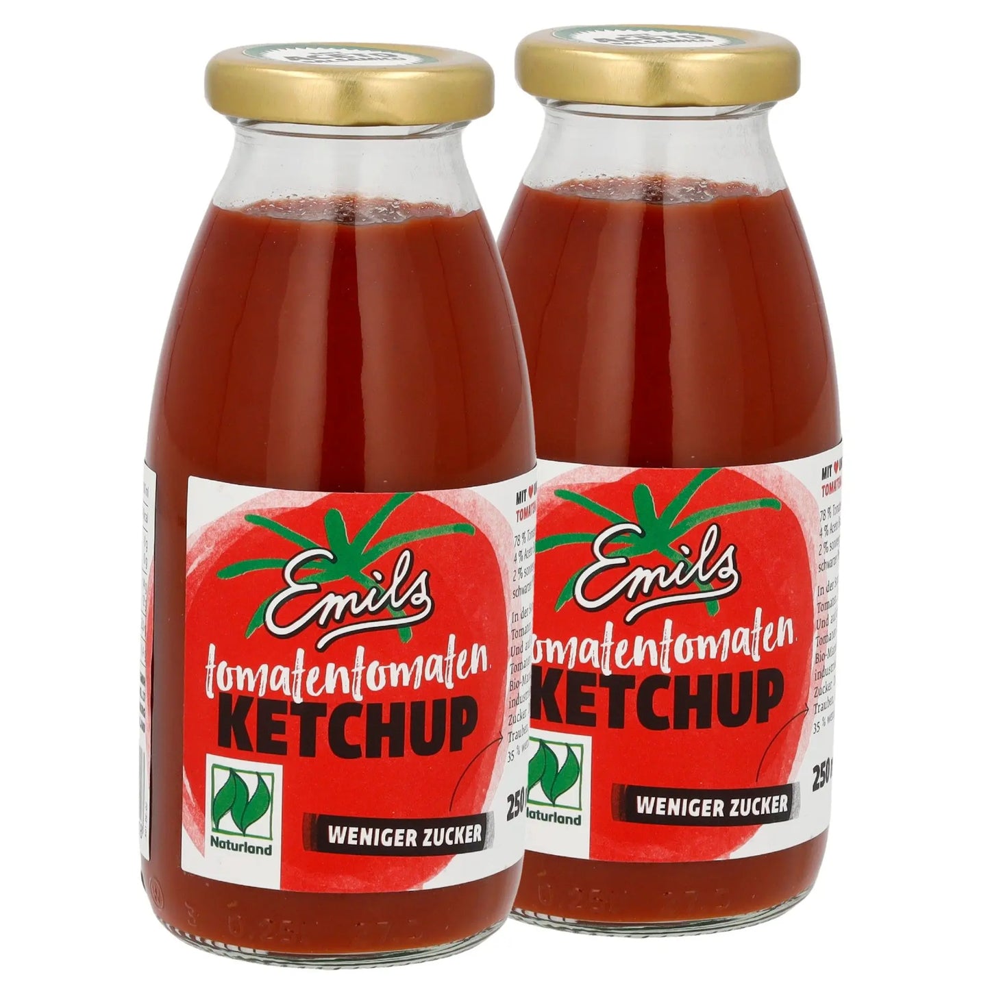 Emils bio Manufaktur red Curry Ketchup 250 ml**