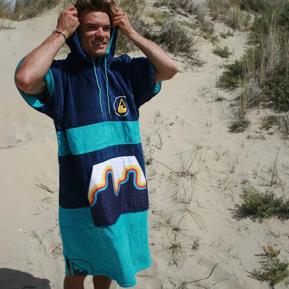 Poncho Bluebow, Baumwolle Velours