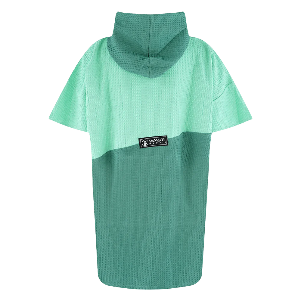 Travel Poncho Breese, Baumwolle Waffle Piquee