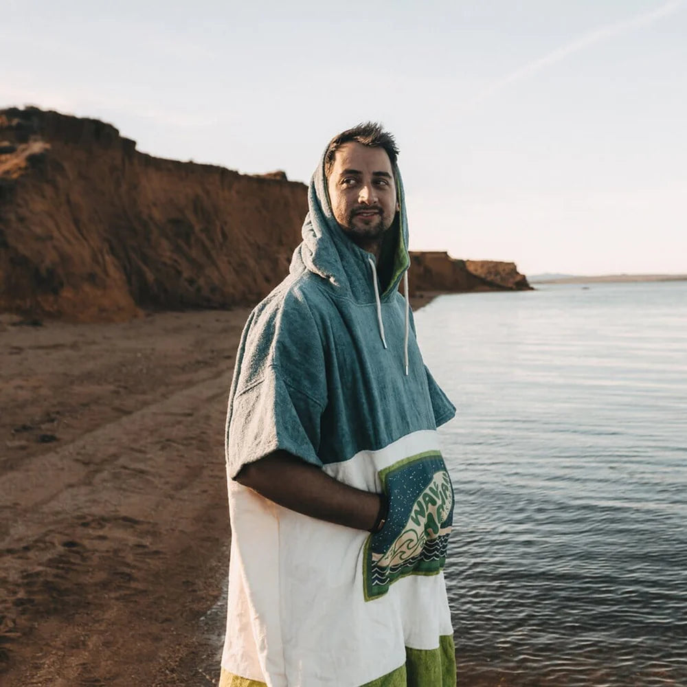 Poncho Curitiba, Baumwolle Velours