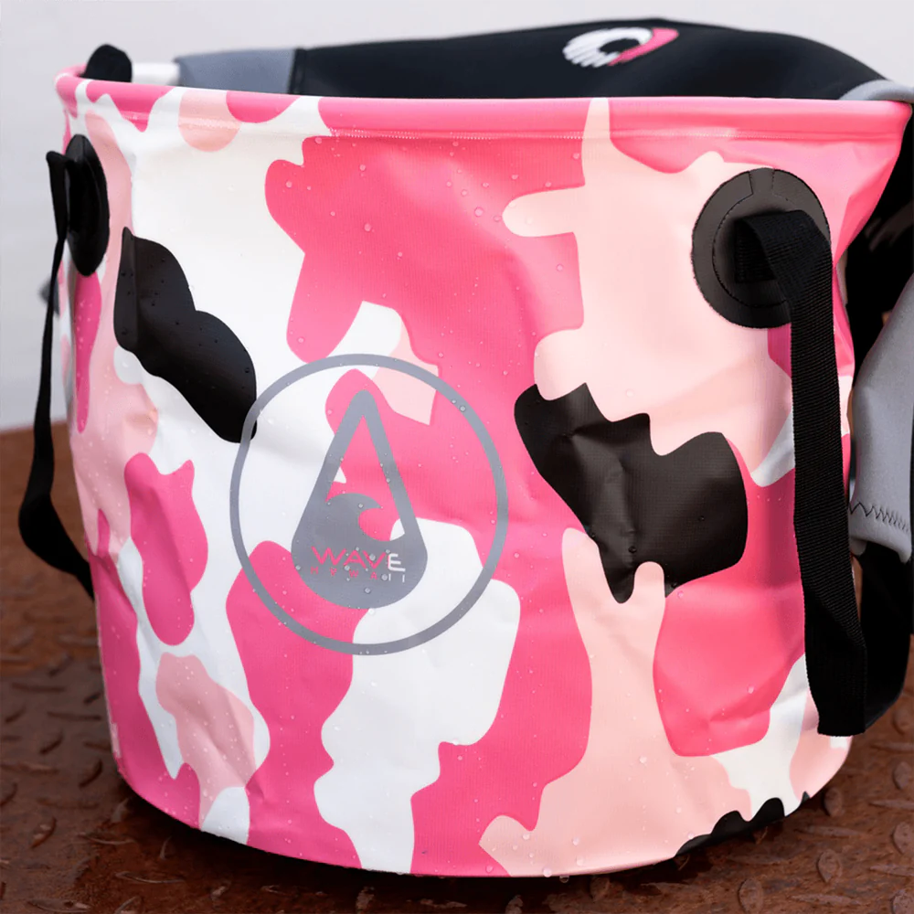 WAVE HAWAII Beach Bucket, camou pink