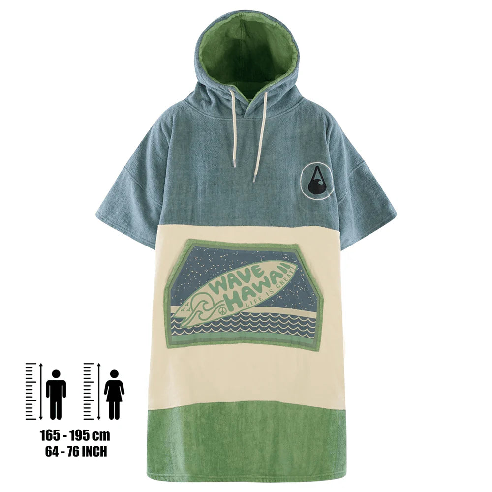 Poncho Curitiba, Baumwolle Velours