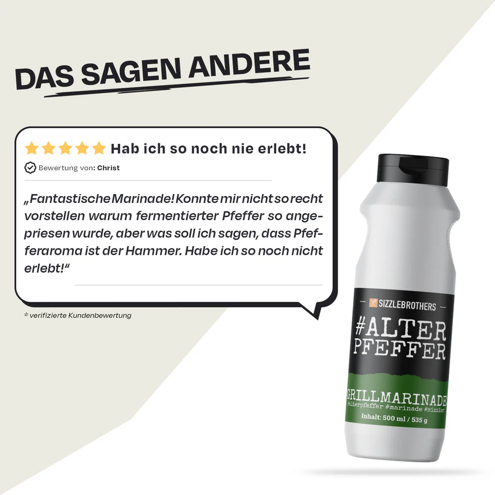 #AlterPfeffer - Grillmarinade