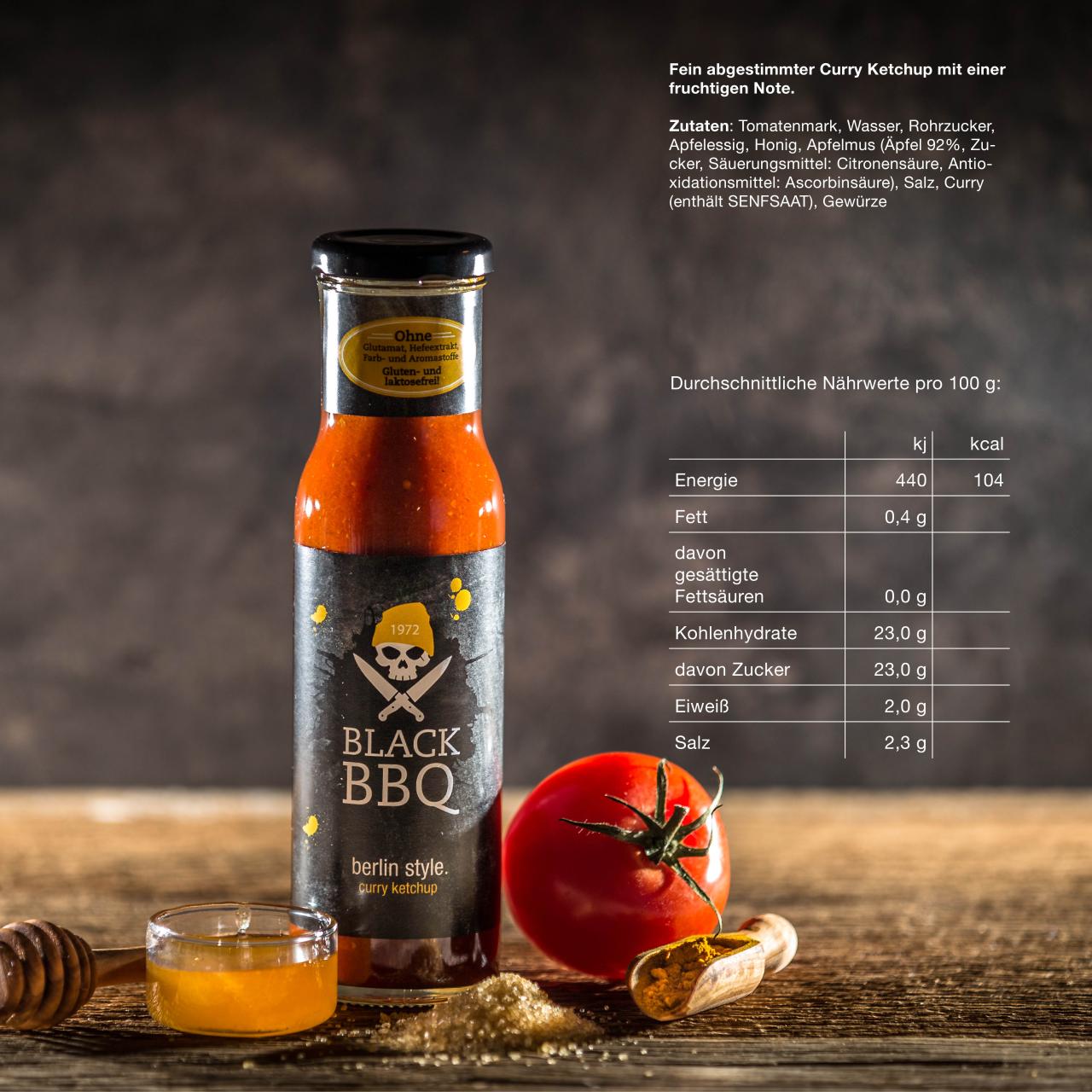 BlackBBQ berlin style. curry Ketchup