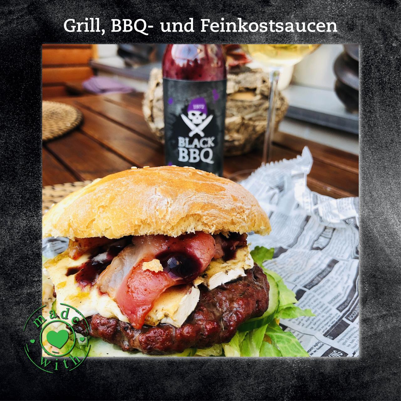 Black BBQ Louisiana style würzige Blaubeere
