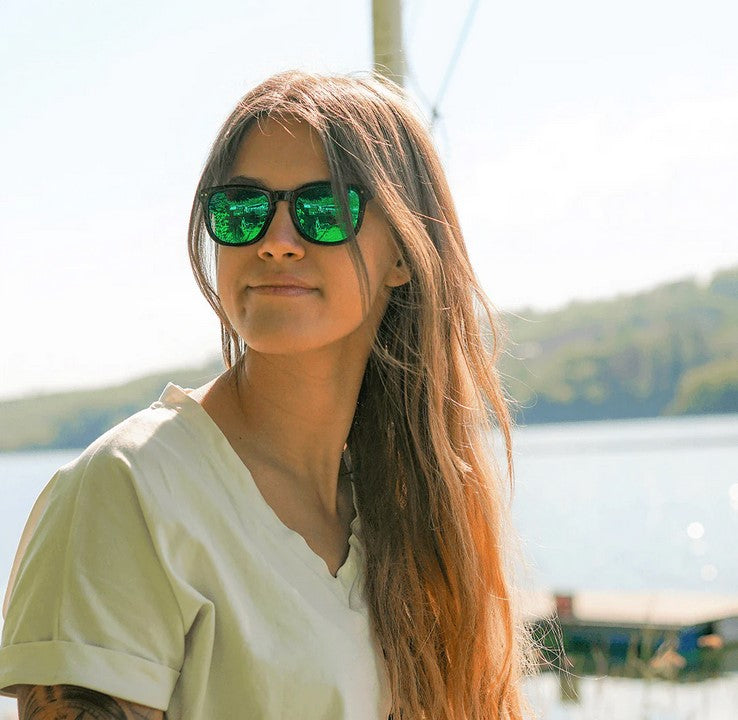WAVE HAWAII Sonnenbrille Palmar, Acetat green
