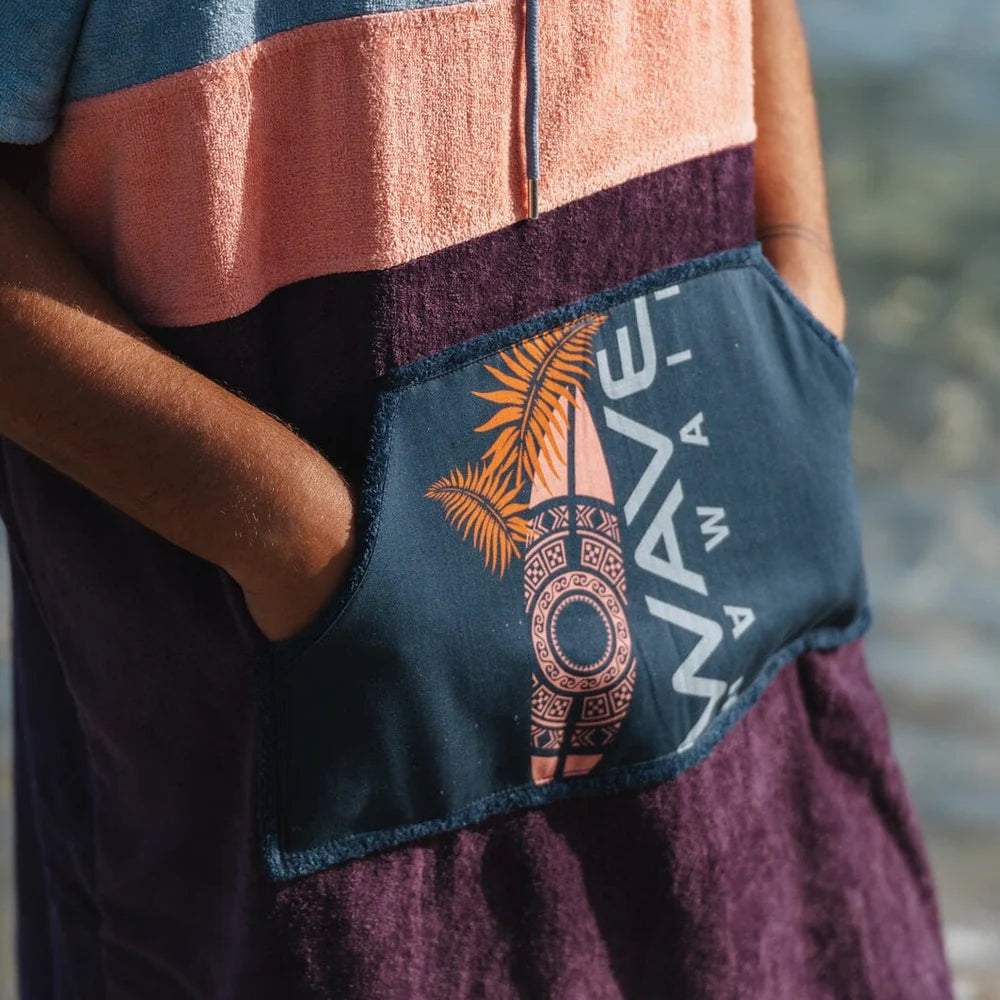 Poncho Kiholo, Baumwolle Velours
