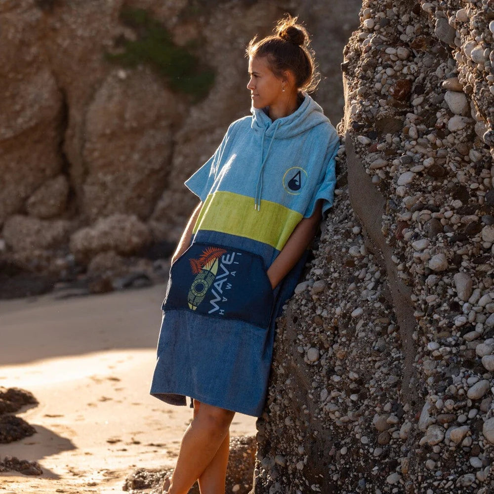 Poncho Kapalua, Baumwolle Velours