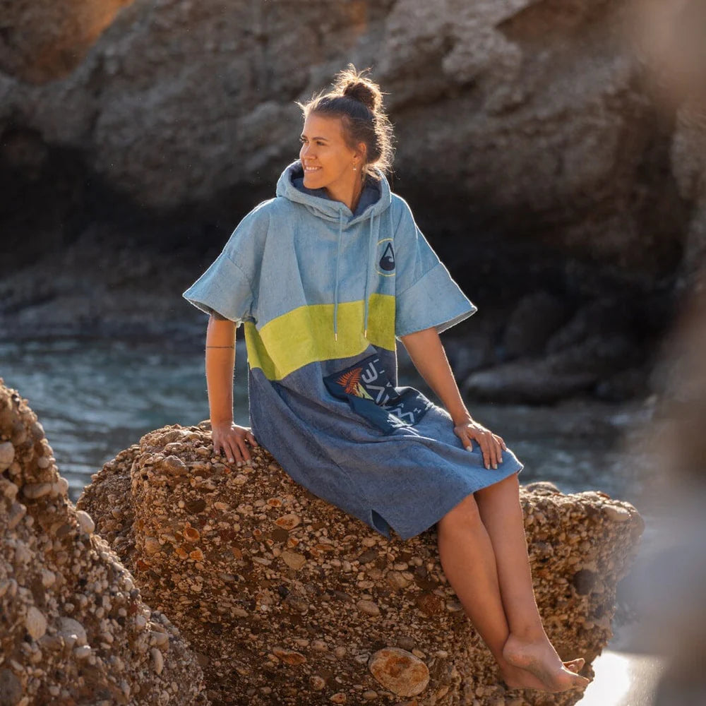 Poncho Kapalua, Baumwolle Velours