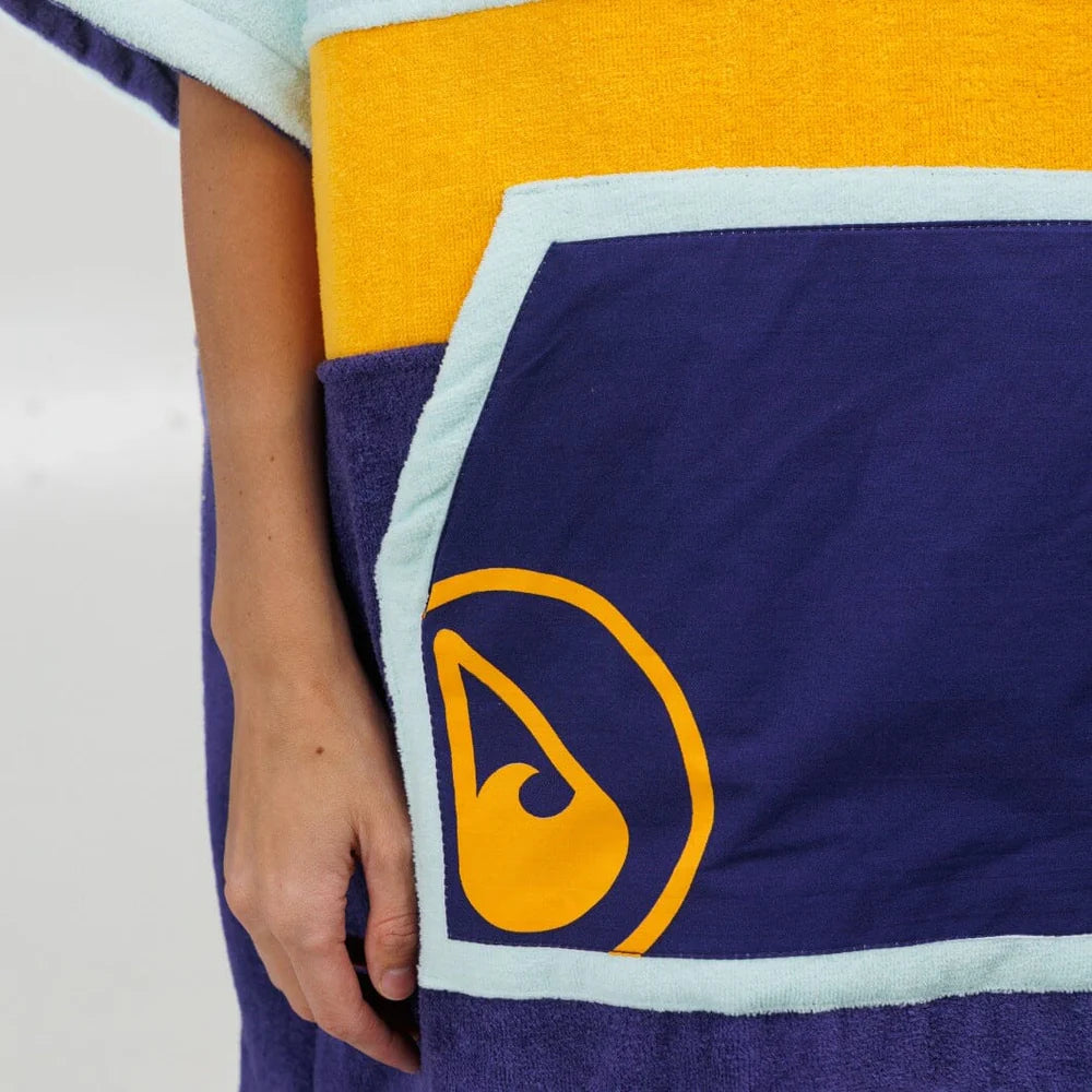 Poncho Maneiro, Baumwolle Velours - Sonderpreis - ohne Kordel