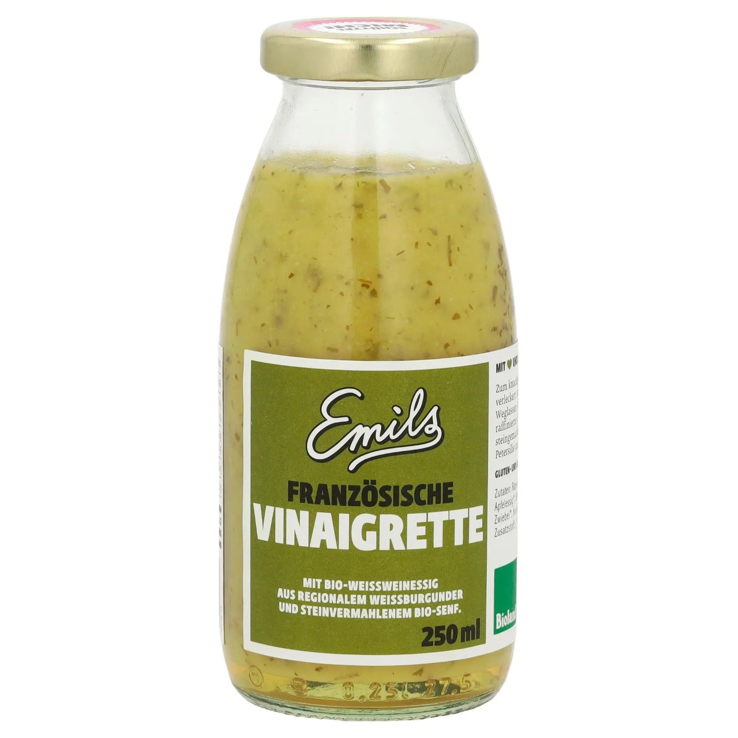 Vegane Französische Vinaigrette 250 ml**