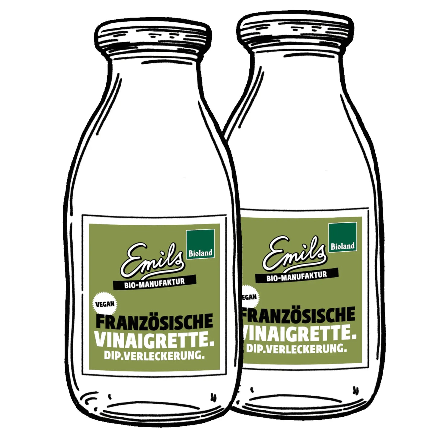 Vegane Französische Vinaigrette 250 ml**