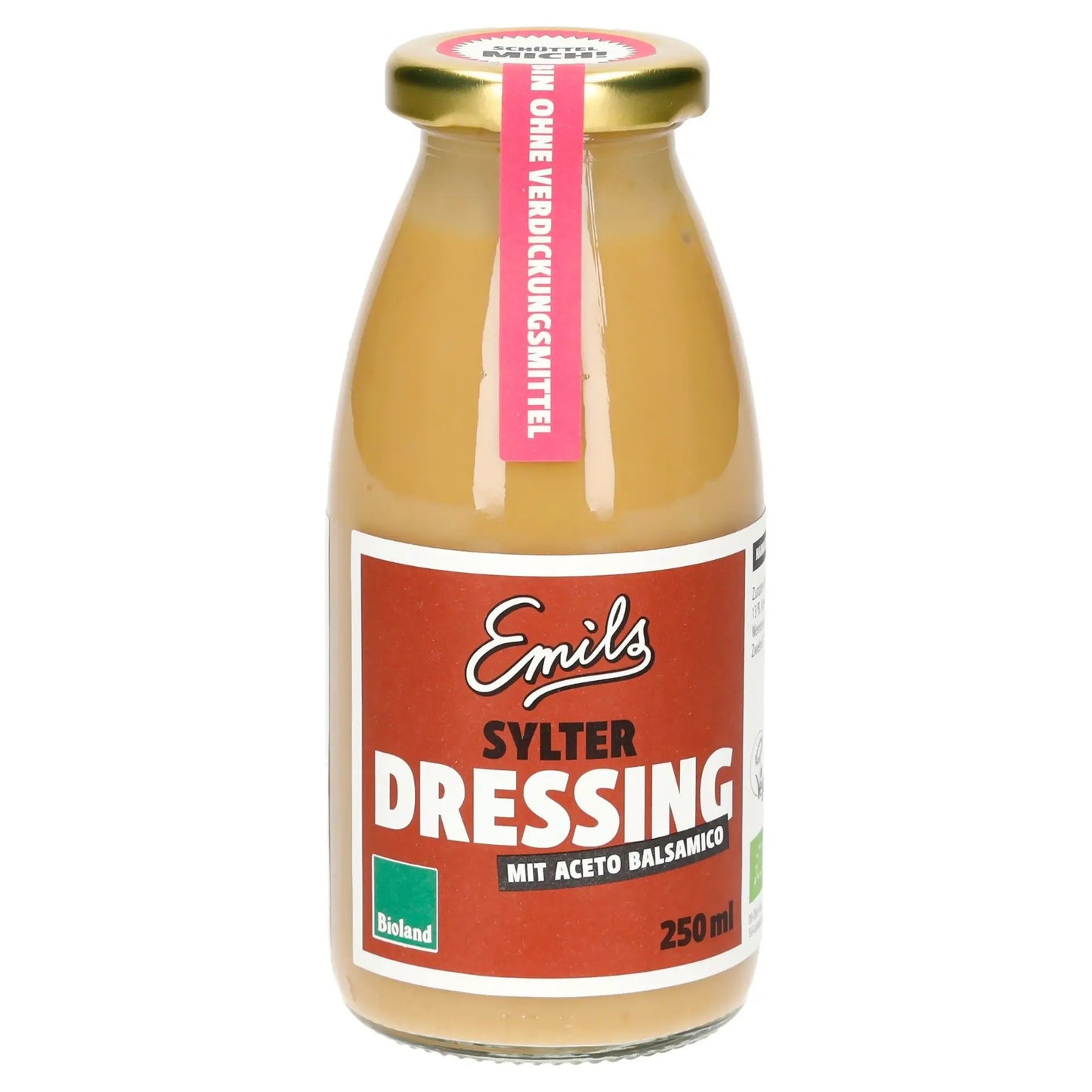 Veganes Sylter Dressing + Balsamico 250 ml**