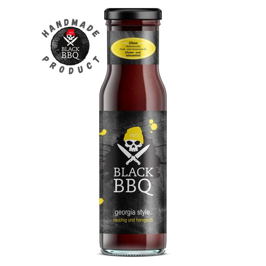 Black BBQ georgia style. rauchig & honigsüß