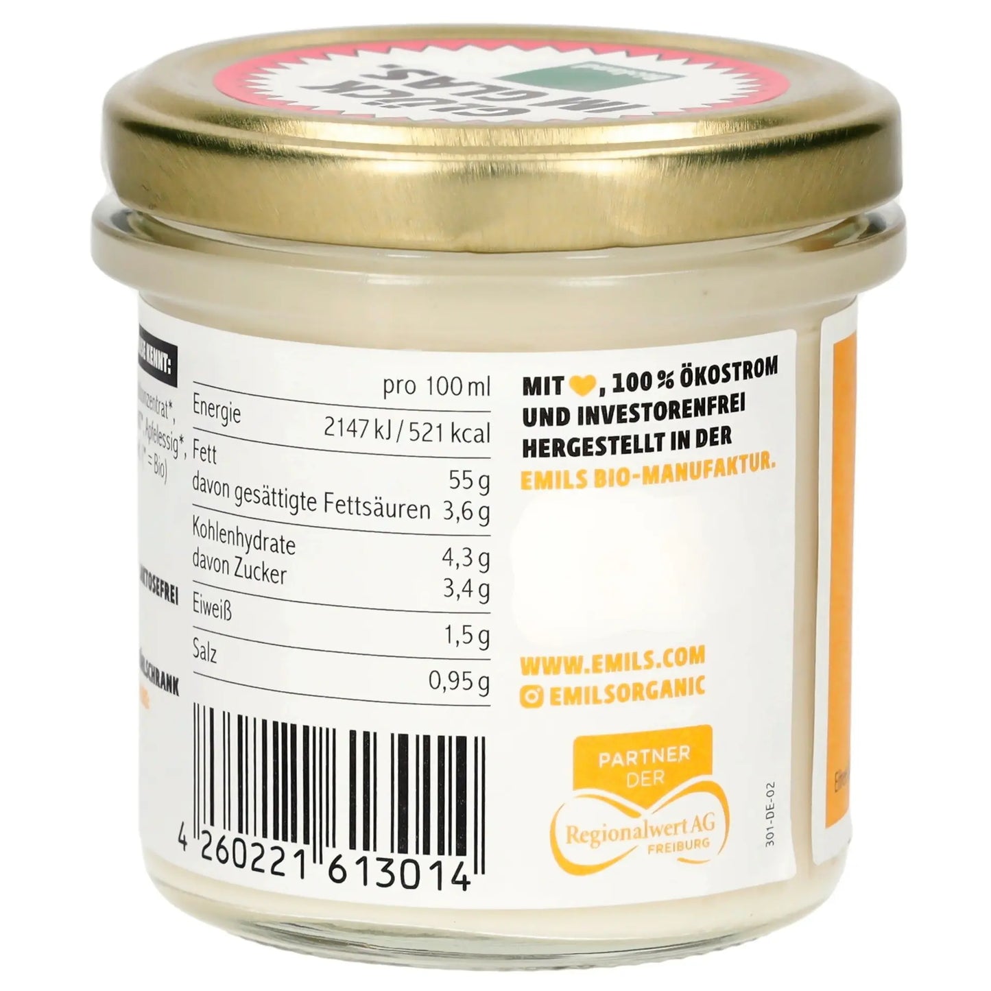 Vegane Mayo 130 ml**