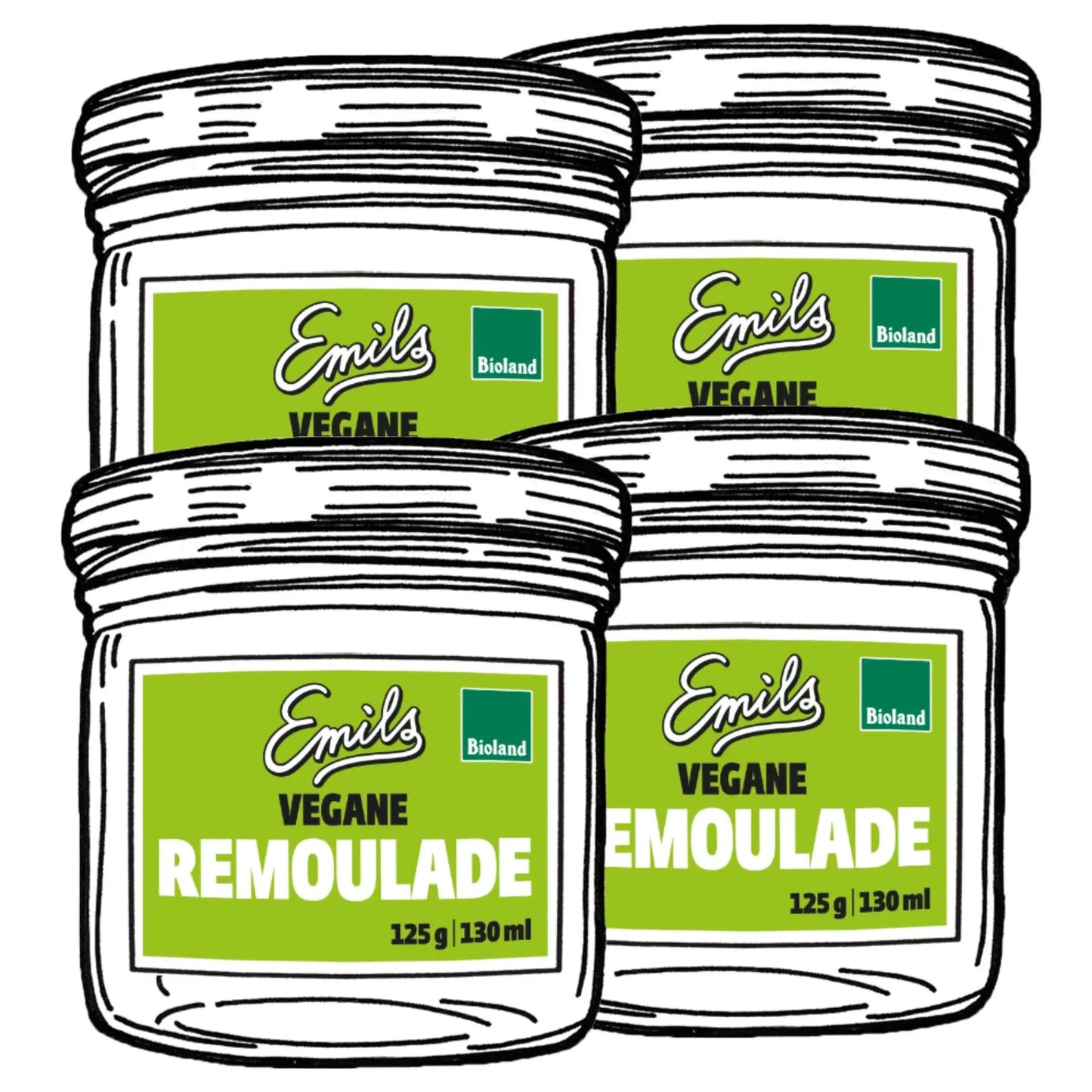 Vegane Remoulade 130 ml**
