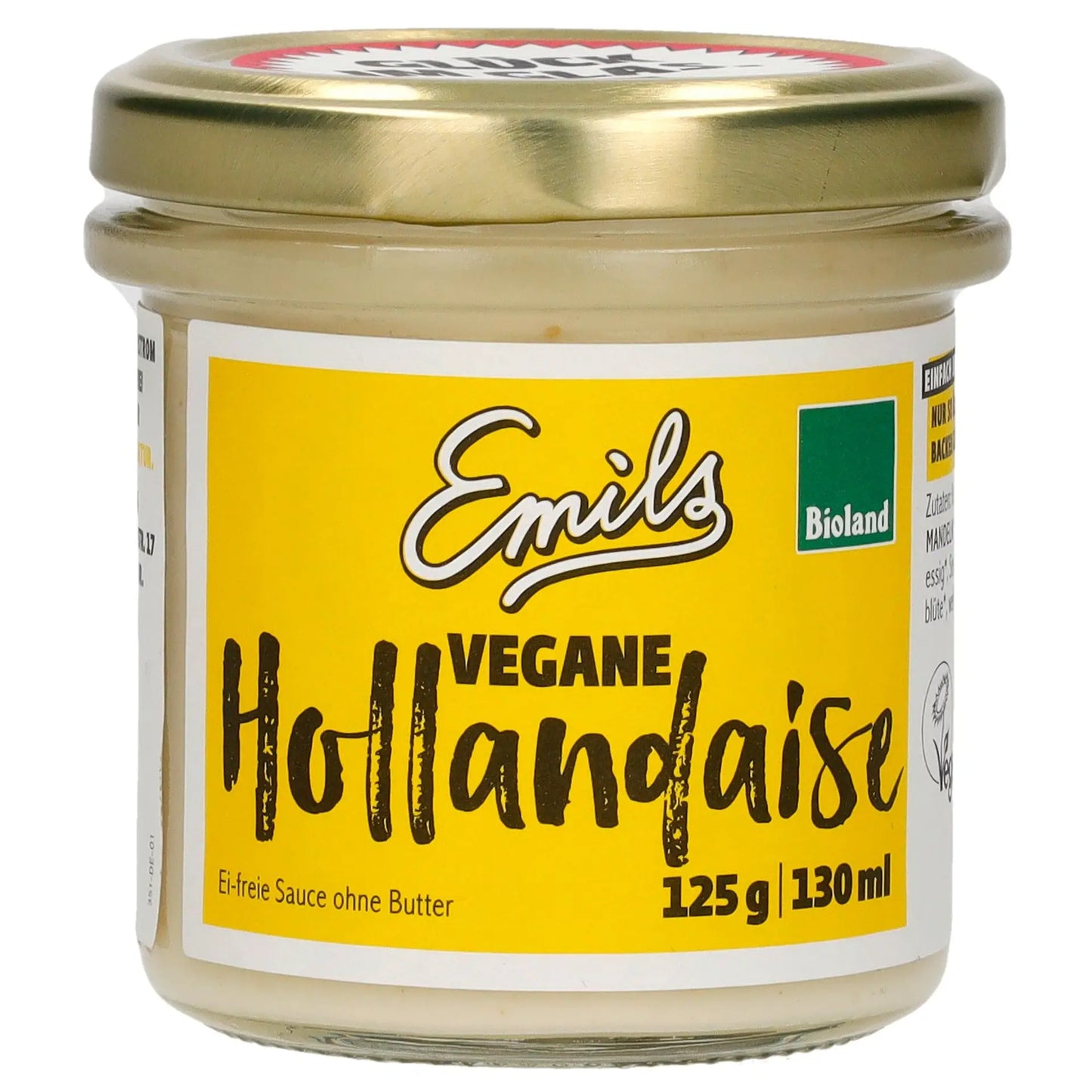Vegane Sauce Hollandaise 130 ml**