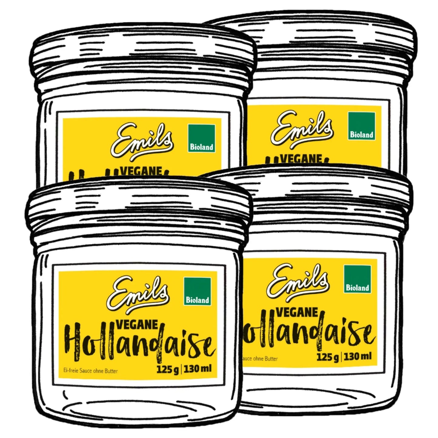 Vegane Sauce Hollandaise 130 ml**
