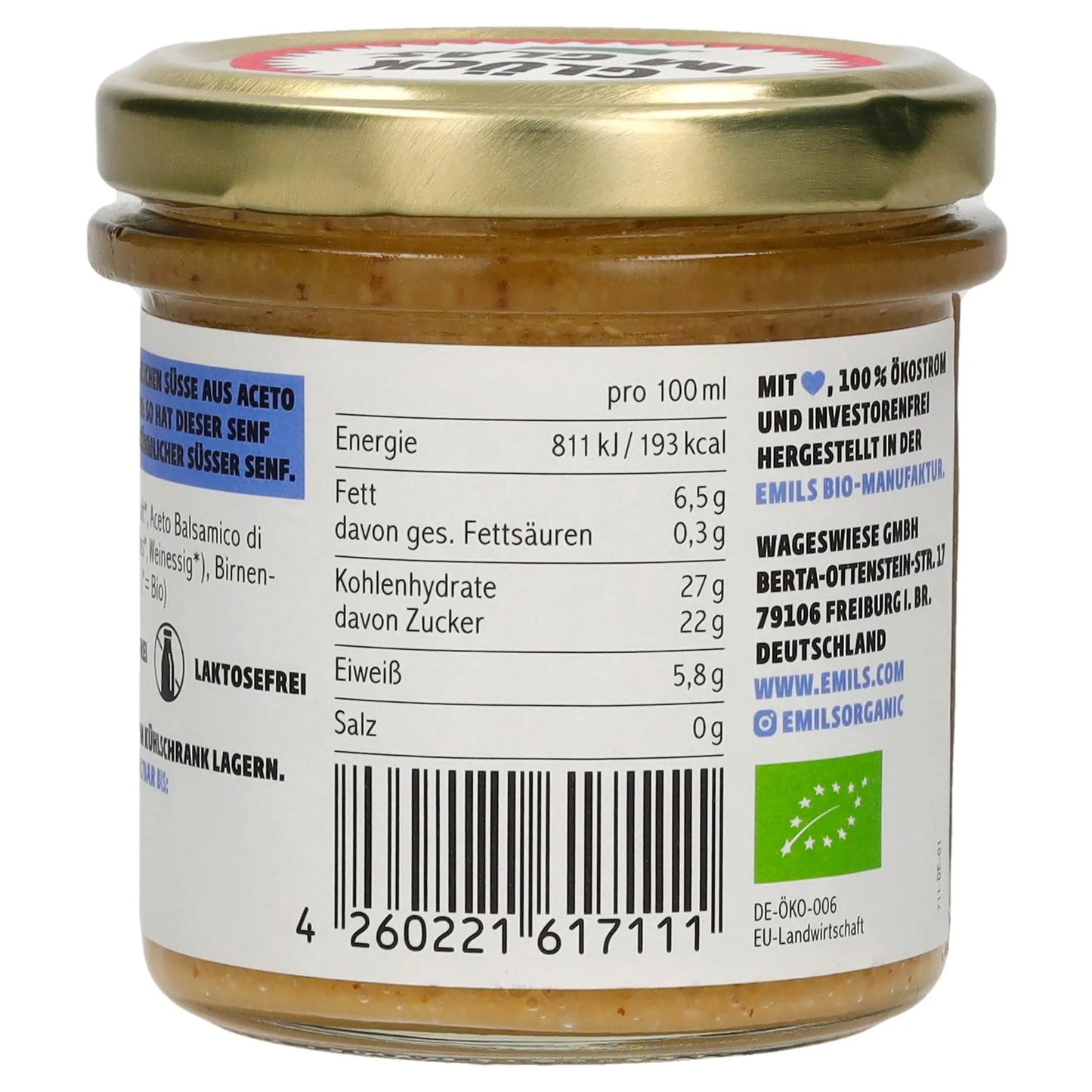 Süßer Senf 130 ml**