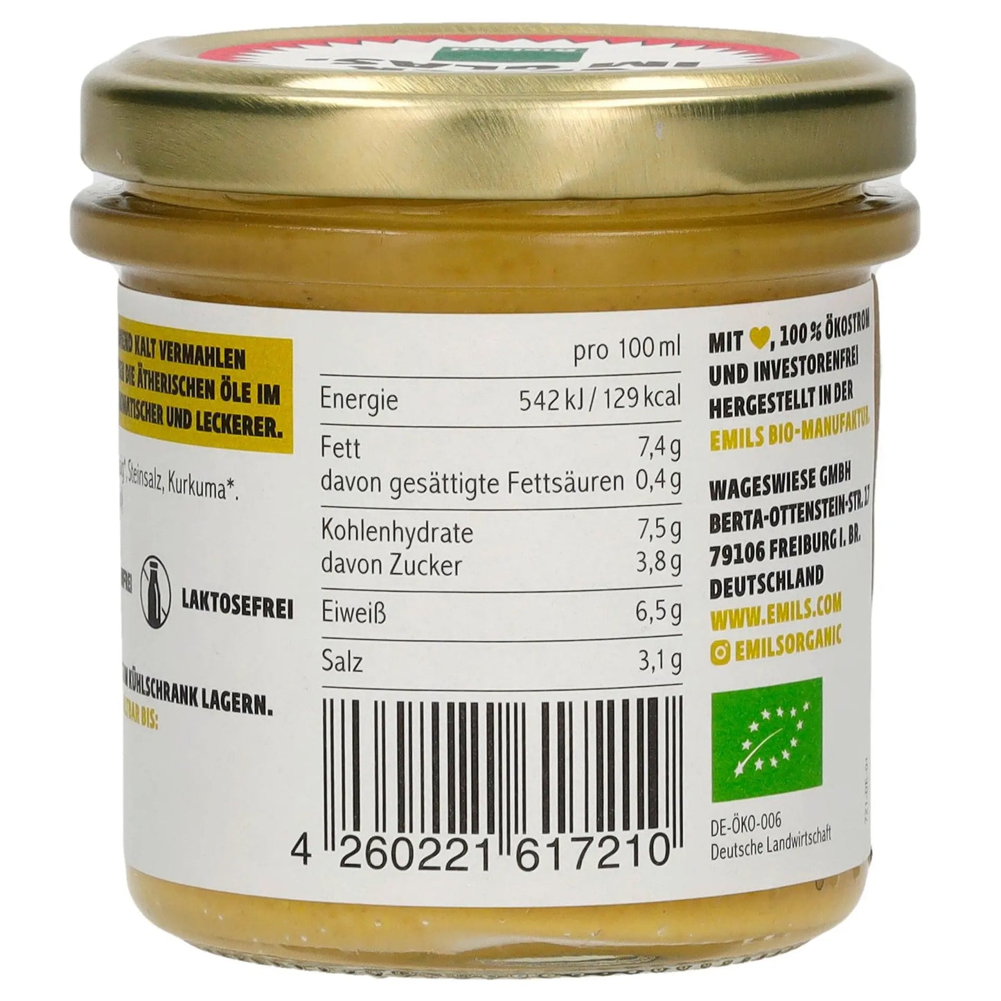 Mittelscharfer Senf 150 ml**