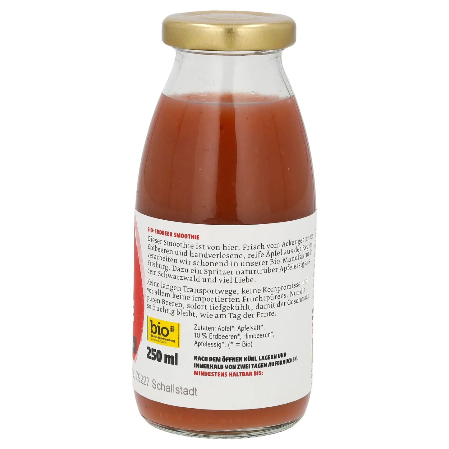 Smoothie Erdbeere 250 ml**