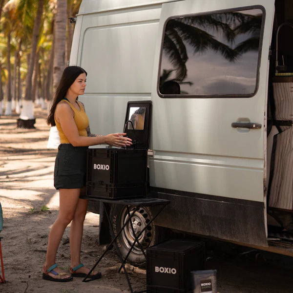 BOXIO WASH Dein mobiles Waschbecken