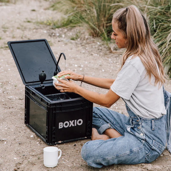 BOXIO WASH Dein mobiles Waschbecken