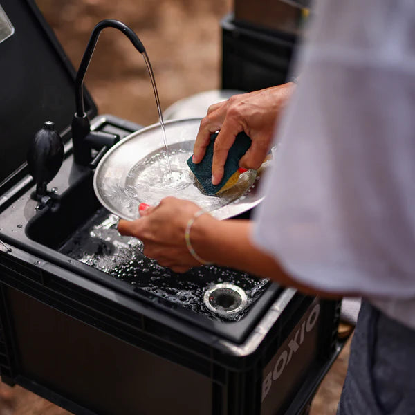 BOXIO WASH Dein mobiles Waschbecken