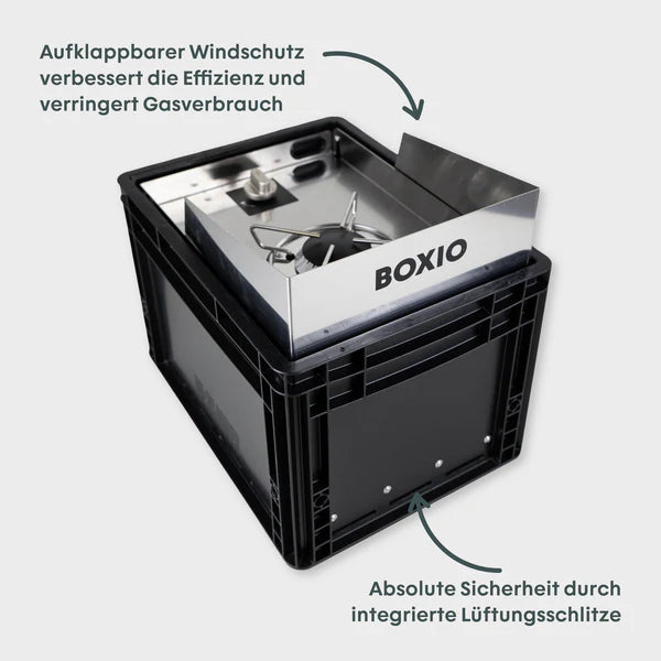 BOXIO COOK PLUS Dein Koch-Setup für das nächste Abenteuer