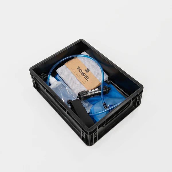 BOXIO WASH MAX + Waschbecken und Filter-System