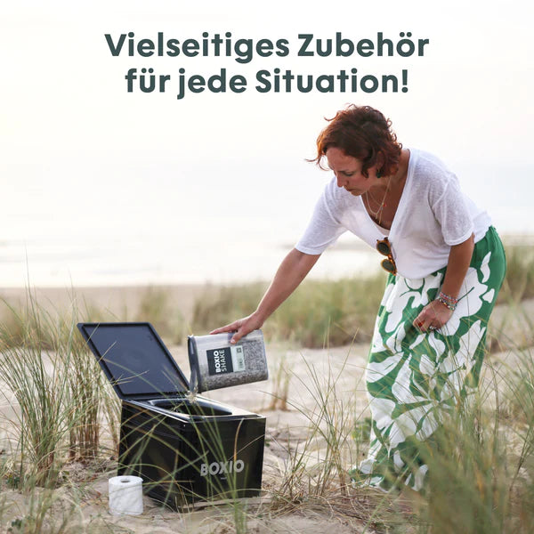 BOXIO TOILET Deine kompakte Trenntoilette in der Eurobox