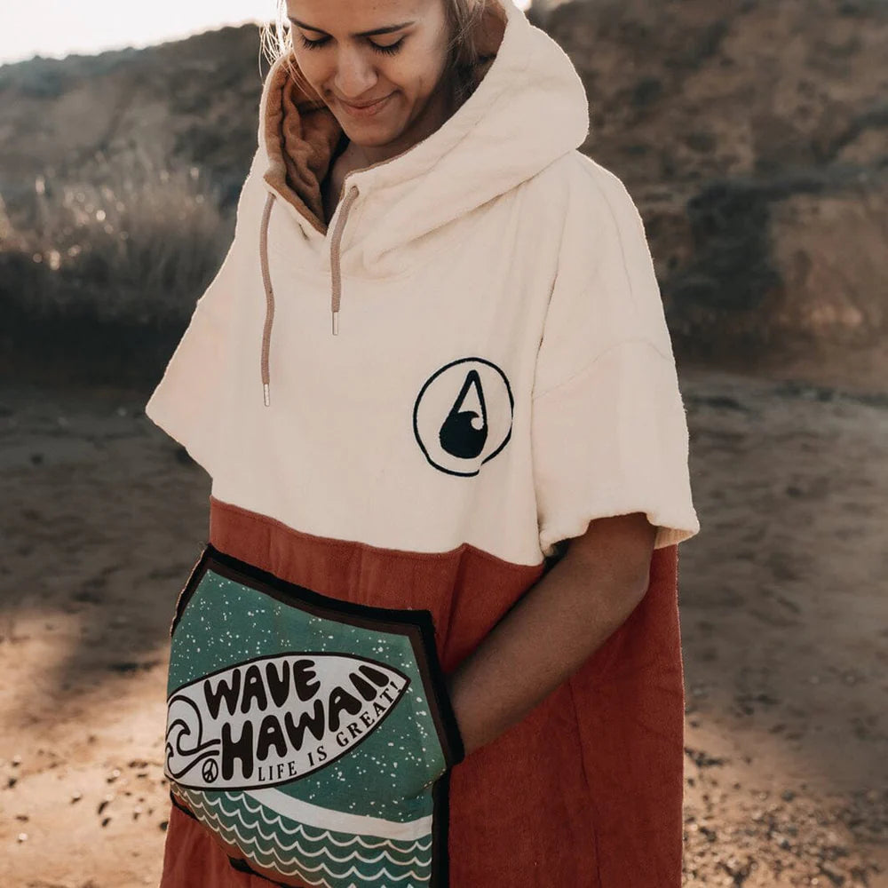 Poncho Campeche, Baumwolle Velours