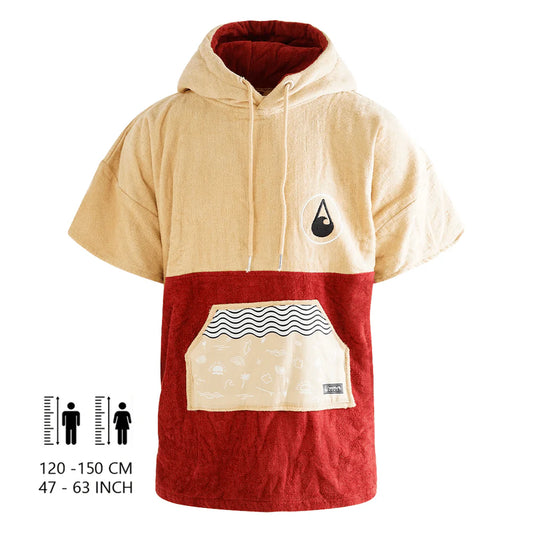 Poncho Dunas, Baumwolle Velours
