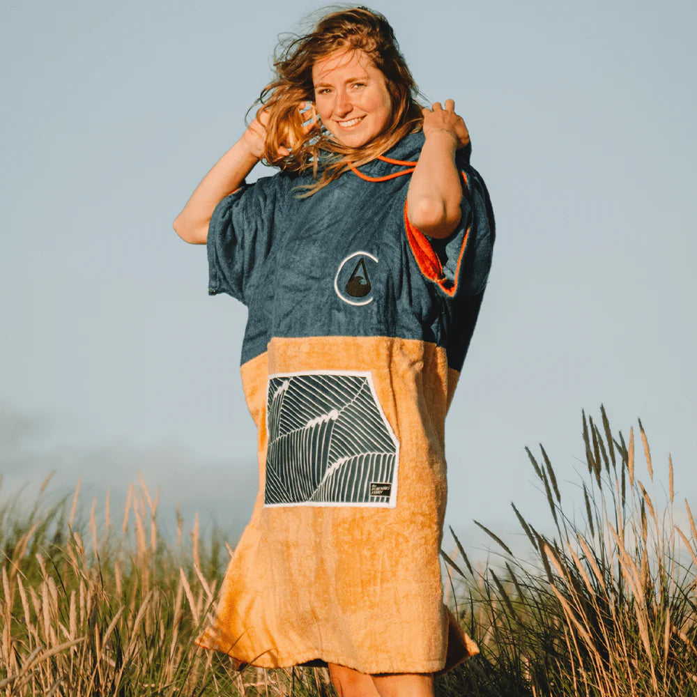 Bambus-Poncho Flow