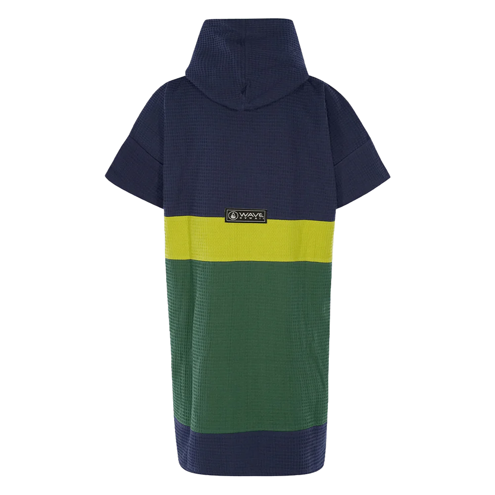 Travel Poncho Pampatar, Baumwolle Waffle Piquee