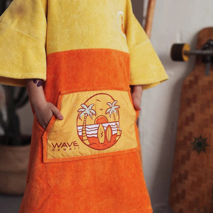 Poncho Beach, Baumwolle Velours