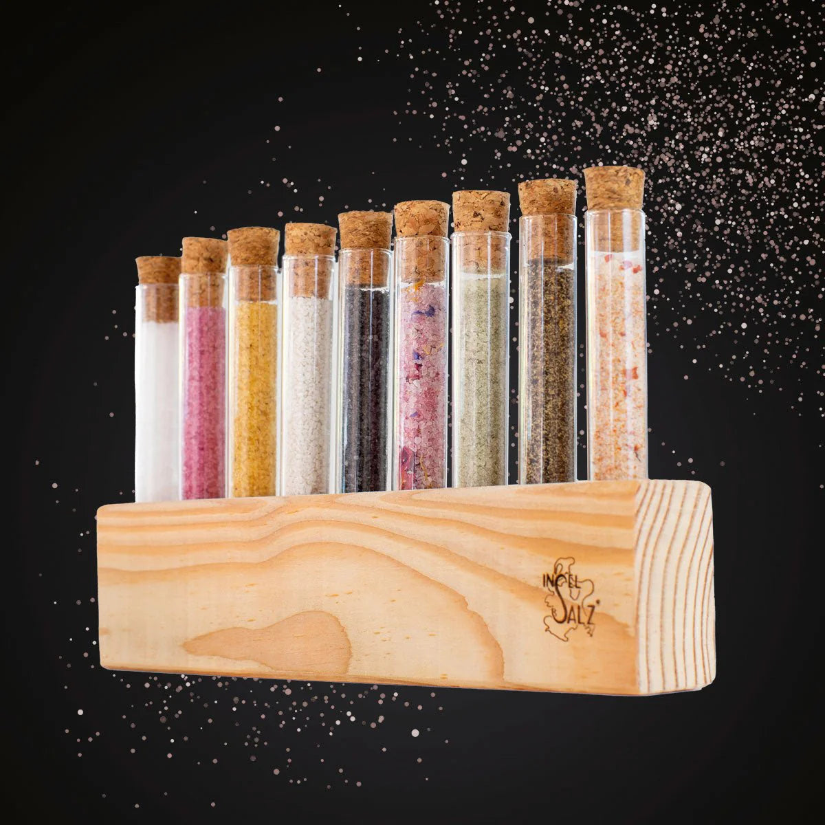 SET - GESCHENKBOX special Edition - 9 Röhrchen + GEWÜRZSTÄNDER