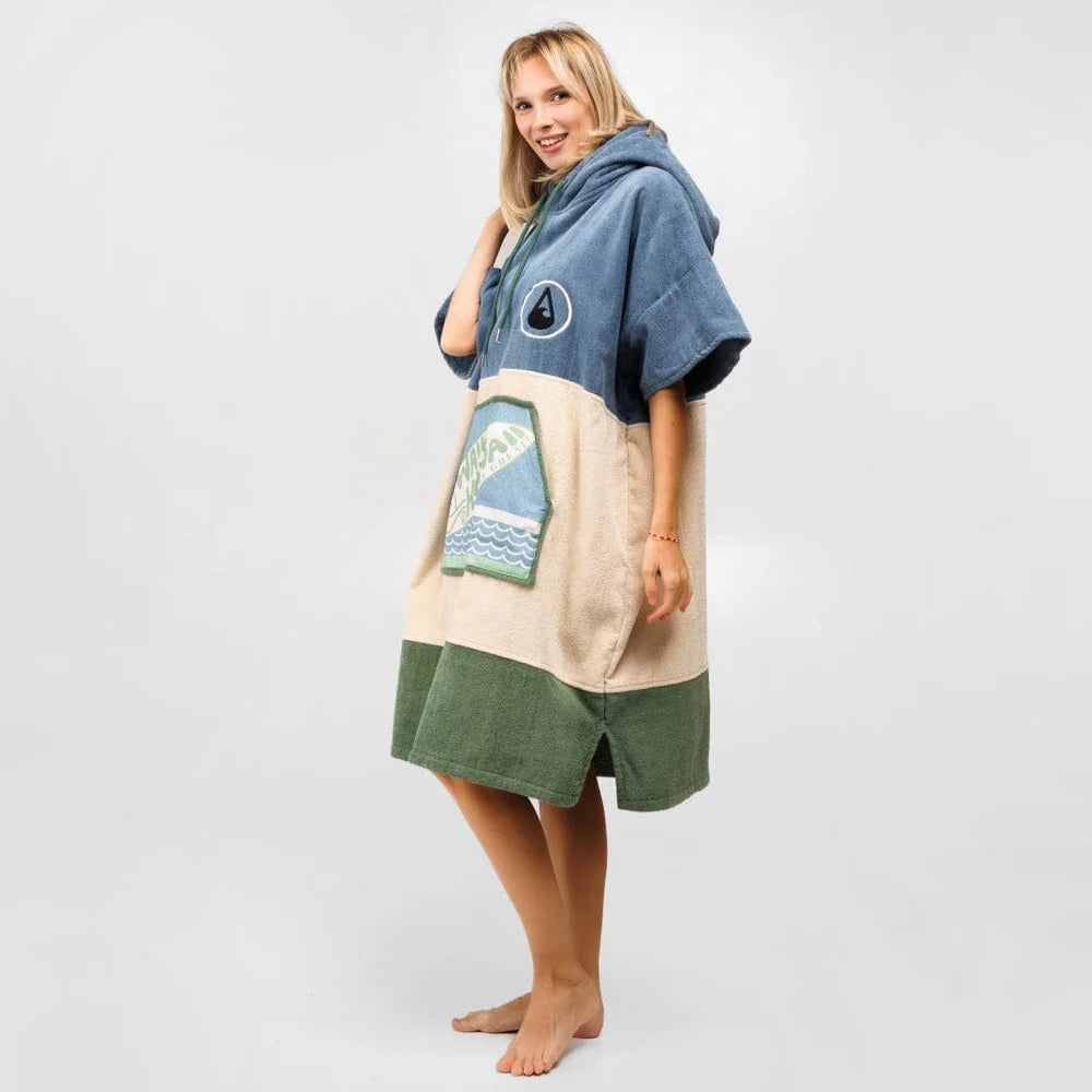 Poncho Curitiba, Baumwolle Velours