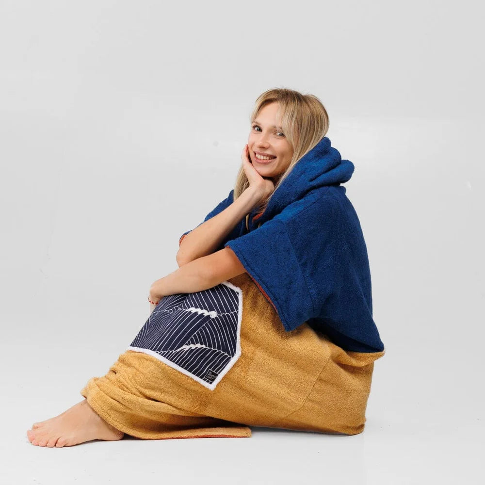 Bambus-Poncho Flow