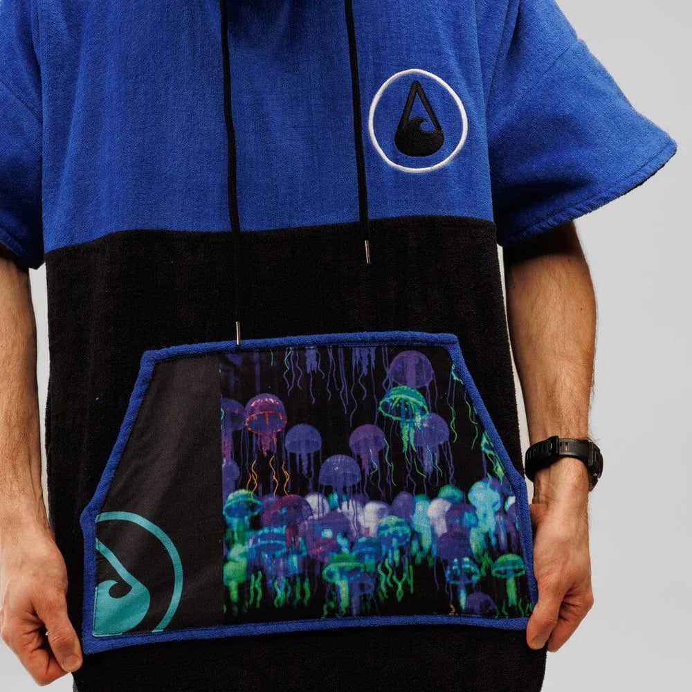 Poncho Jellygang, Baumwolle Velours